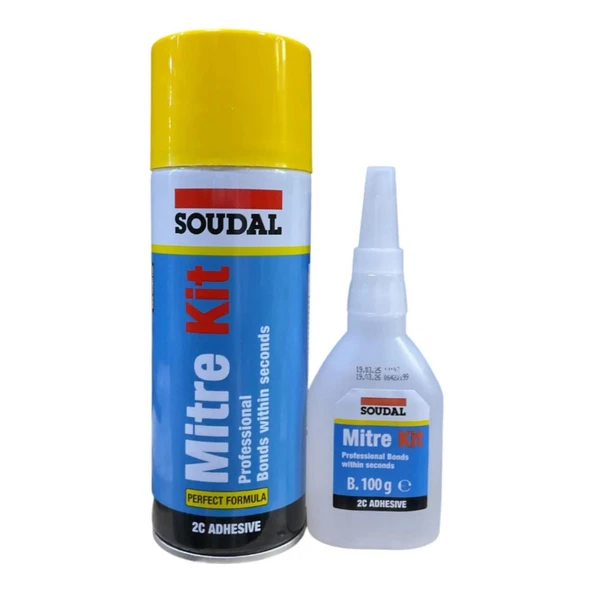 Soudal Mitre Kit 2C Hızlı Yapıştırıcı 200 Ml. ürün görseli
