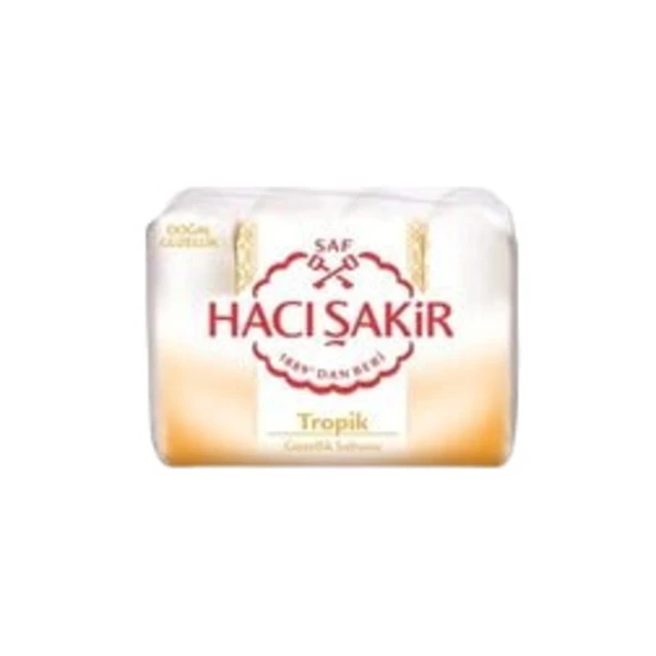 Hacı Şakir Sabun Tropik Güzellik Sabunu 4x70 Gr ürün görseli 1