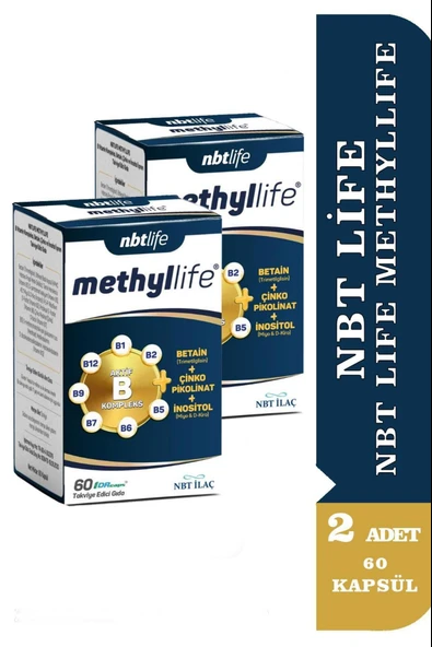 Nbt Life Methyllife 60 Kapsül 2 Adet ürün görseli