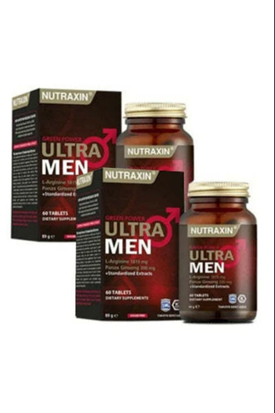 Nutraxin Ultra Men 60 Tablet 2 Adet ürün görseli