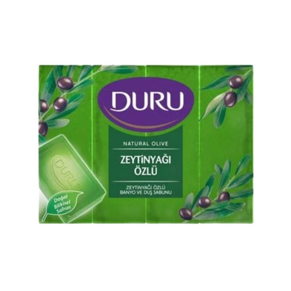 Duru Banyo Sabunu Natural Olive Zeytinyağlı 4x150 Gr ürün görseli 1