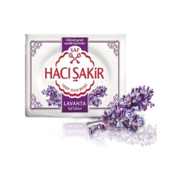 Hacı Şakir Banyo Sabunu Lavanta 4x150 Gr ürün görseli 1