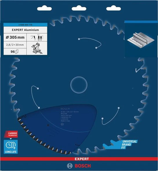 EXP Aluminium Daire Testere Bıçağı 305*30 MM 96D ürün görseli