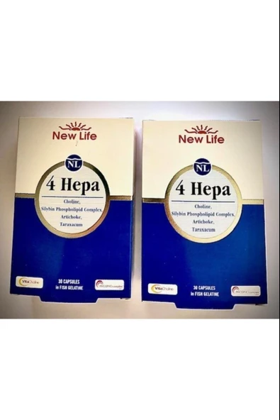 New Life 4 Hepa 30 Yumuşak Kapsül 2 Adet ürün görseli