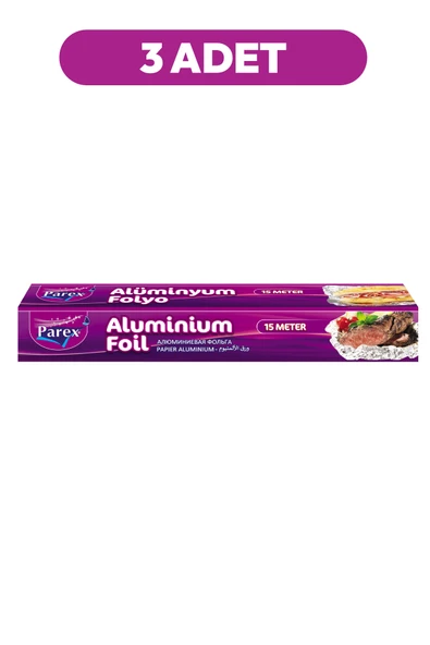 Parex Alüminyum Folyo 15 Mt Üçlü Set ürün görseli