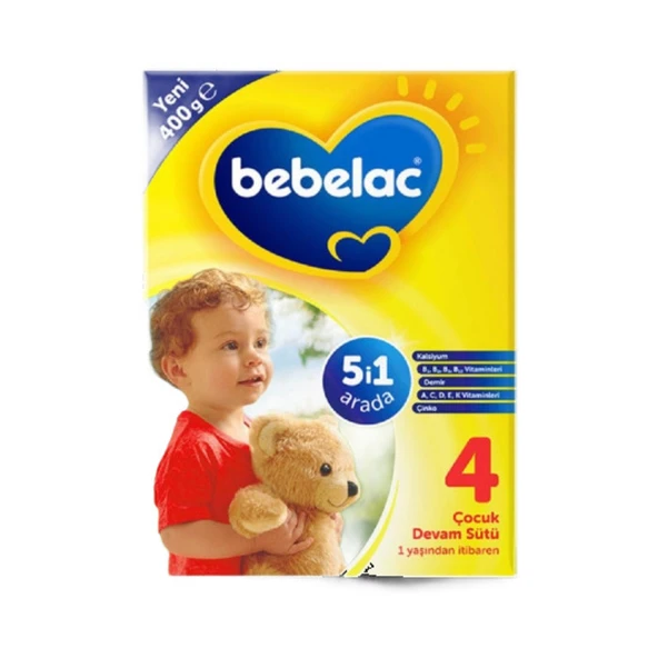 Bebelac Devam Sütü No 4 400 Gr ürün görseli