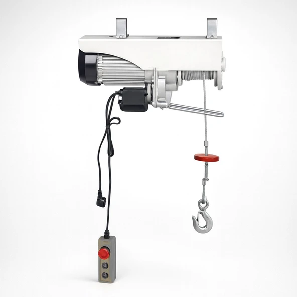 Elektrikli Vinç 250/500 KG Caraskal Güçlü Motorlu Çelik Halatlı Yük Kaldırma Makinesi asansör Vinci ürün görseli