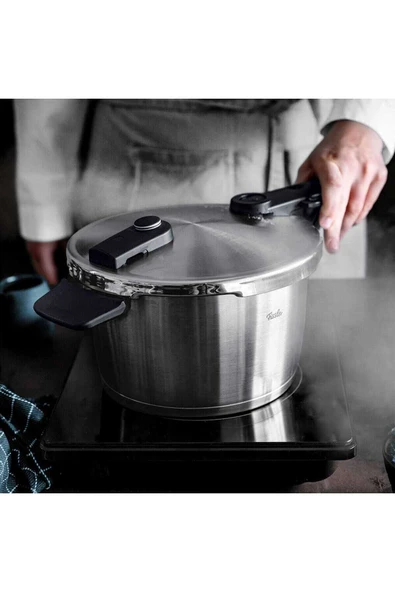 Fissler Vitaquick Premium 6+3.5 Litre Düdüklü Tencere Seti - Resim 4