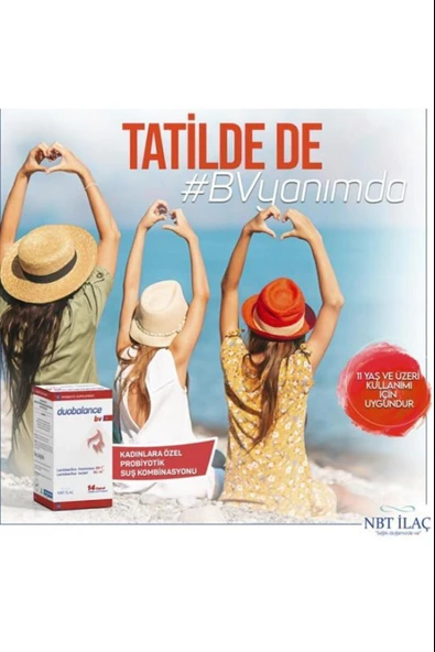 Nbt İlaç Duobalance Bv 14 Kapsül 2 Adet - Resim 2
