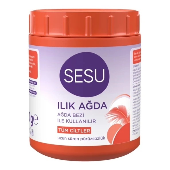 Sesu Sesu Ilık Ağda Turuncu 250 Gr ürün görseli 1