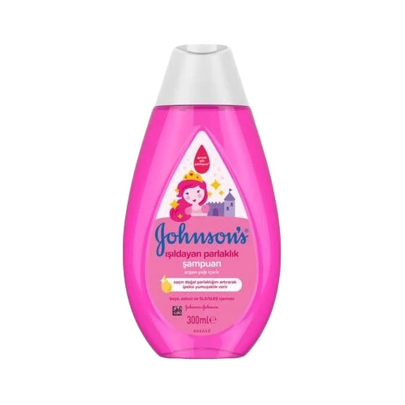 Johnson's Baby Şampuan Işıldayan Parlaklık 300 Ml ürün görseli 1