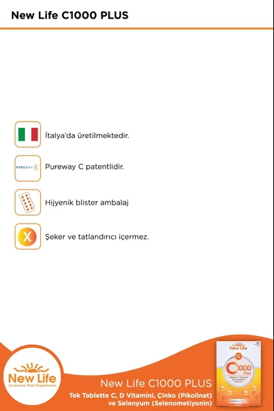 New Life C 1000 Plus 2 Adet - Resim 3