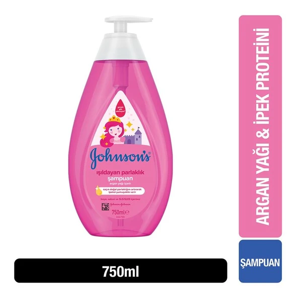 Johnson's Baby Işıldayan Parlaklık Bebek Şampuanı 750 Ml ürün görseli