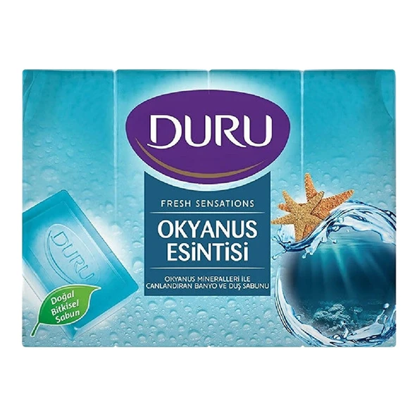 Duru Duş Sabunu Fresh Sensations Okyanus Tazeliği 4'lü ürün görseli