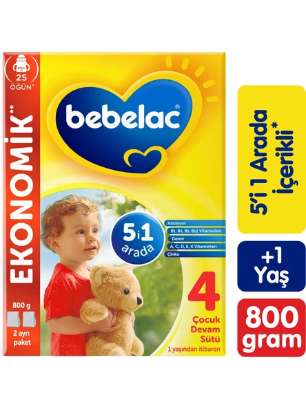 Bebelac 4 Devam Sütü 800 gr ürün görseli 1