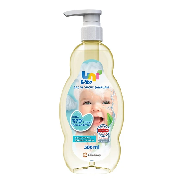 Uni Baby Şampuan 500 Ml ürün görseli