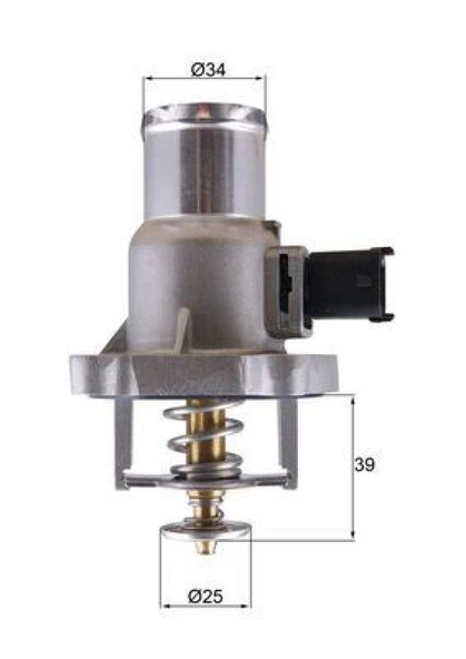 Opel Termostat - 105 °c - Bh Tm55105 - Resim 1