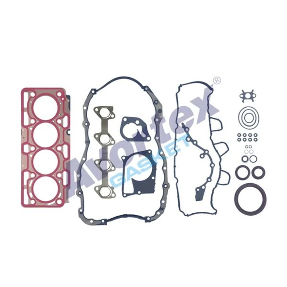 Renault Motor Full Takım Conta Skc Dahıl Nbr Keceli Subap Lastıklı Clio IV Megane III Fluence 1,5dci 75 / 11 - Avortex 857000 - Resim 1