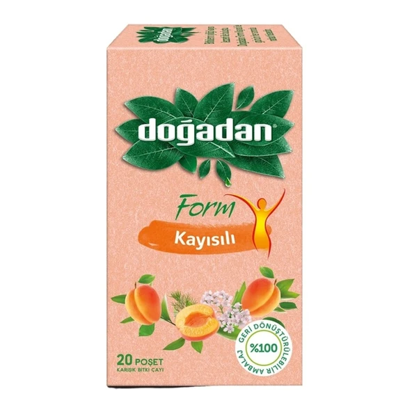 Doğadan Form Kayısılı Karışık Bitki Çayı 20 Adet ürün görseli