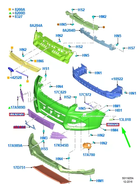 Ford Kapak - Kapak - Cv44 17d957 Aaxwaa ürün görseli