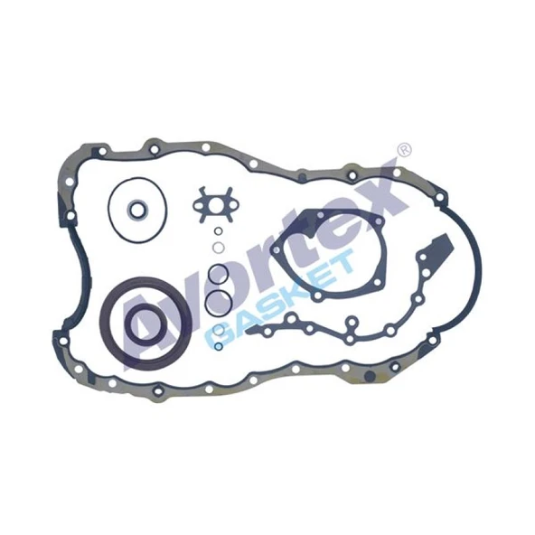 Renault Motor Alt Takım Contası (skc Harıc Metal Karterli - Viton Keceli-Subap Lastıklı) Megane II Clio III - Avortex 714 - Resim 1