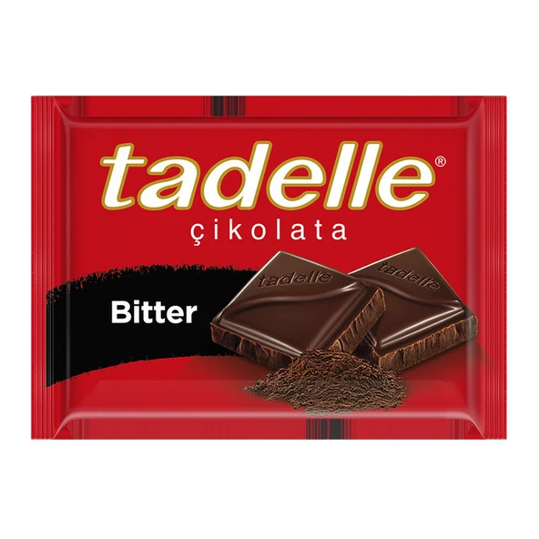 Tadelle Bitter Kare Çikolata 60 Gr ürün görseli
