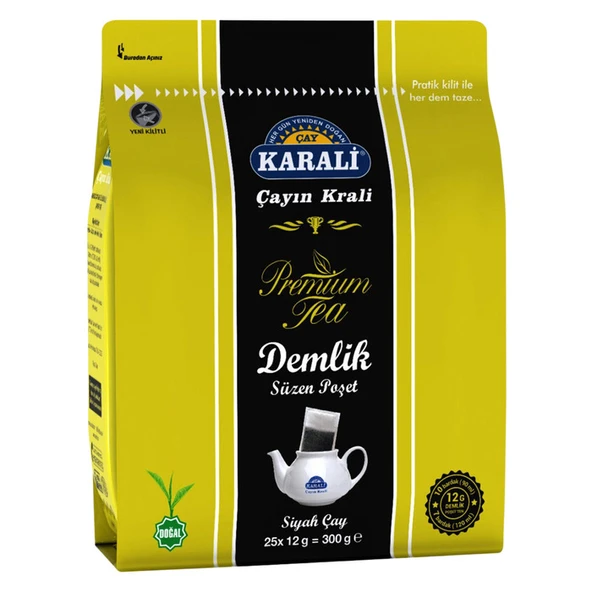 Karali Çay Premium Demlik Poşet 25x12 Gr ürün görseli