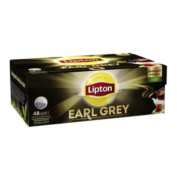 Lipton Çay Earl Grey Demlik 48'li ürün görseli 1