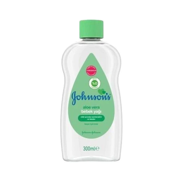 Johnson's Baby Aloe Veralı Bebek Yağı 300 Ml ürün görseli