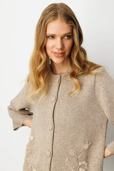 Desen Kadın Ceket 25KDSN25015 - Resim 2