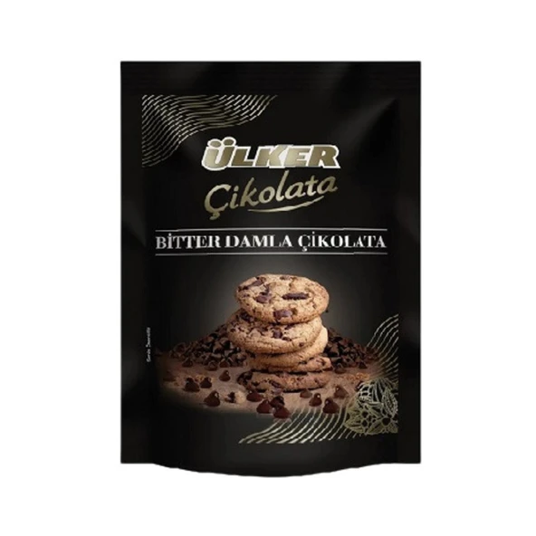 Ülker Bitter Damla Çikolata 120 Gr ürün görseli