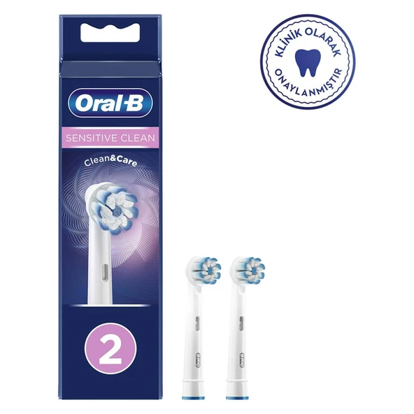 Oral-B Pro Sensıtıve Clean 1x2 Yedek Fırça Başlıkları ürün görseli 1