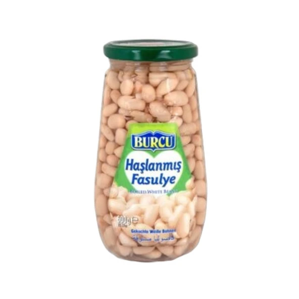 Burcu Fasulye Haşlama Cam Kavanoz 600 Gr ürün görseli