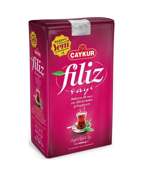 Çaykur Filiz Siyah Dökme Çay 2 x 1 KG ürün görseli