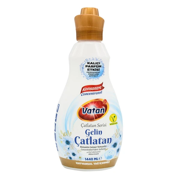 Vatan Yumuşatıcı Gelin Çatlatan 1440 Ml ürün görseli