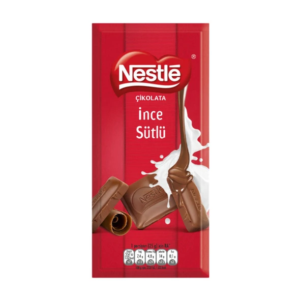 Nestle Çikolata Classic Bol Sütlü Dikdörtgen 65 Gr ürün görseli