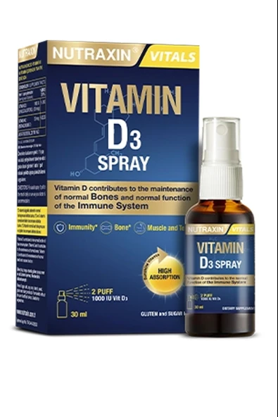 Nutraxin Vitamin D3k2 30 ml + B12 Vitamini 1000 Mcg + Omega-3 Ultra 2500 Mg KAMPANYA - Resim 3