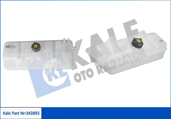 Fiat Radyator Yedek Su Deposu Ducato Boxer Jumper (97 03) Kapaklı Musursuz - Kale 343895 ürün görseli 1