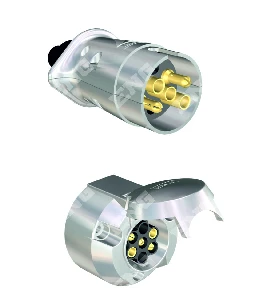 Unıversal Römork Fişi-Komple 5'li Metal - Eng-060101 - Resim 1