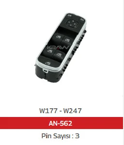 Unıversal W177 - W247 Sol Dörtlü - Mcar-An562 - Resim 1