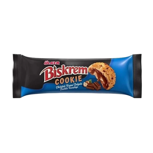 Ülker Biskrem Cookie Fındıklı Kurabiye 80 Gr ürün görseli 1