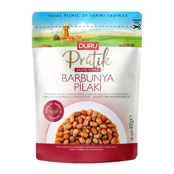 Duru Barbunya Plaki Pratik 400 Gr ürün görseli