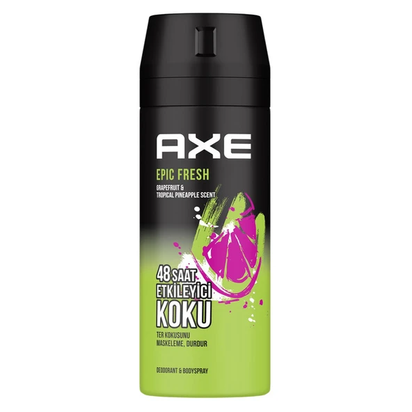 Axe Epic Fresh Erkek Deodorant Sprey 150 Ml ürün görseli 1
