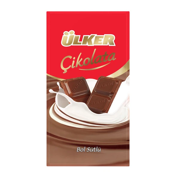 Ülker Bol Sütlü Tablet Çikolata 70 Gr ürün görseli