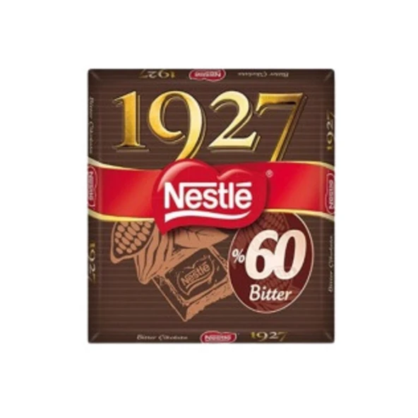 Nestle Çikolata 1927 Bitter %60 Kakao 60 Gr ürün görseli
