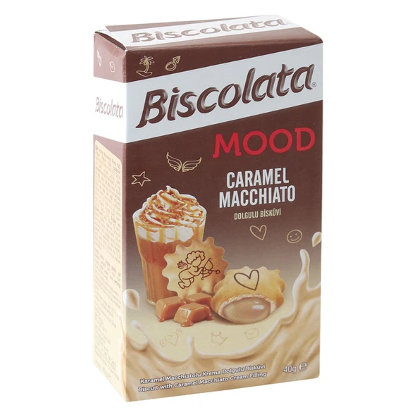 Biscolata Mood Caramel Macchiato 40 Gr ürün görseli
