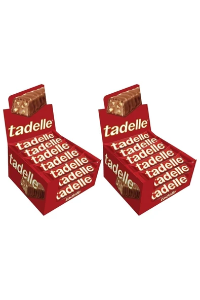 Tadelle Fındık Dolgulu Sütlü Çikolata 30 Gr-20 Adet X 2 Paket Atıştırmalık ürün görseli