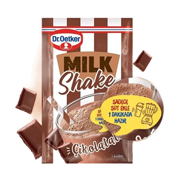 Dr. Oetker Milkshake Çikolatalı 24 Gr ürün görseli