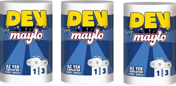 Maylo Dev Kağıt Havlu 3'lü ürün görseli
