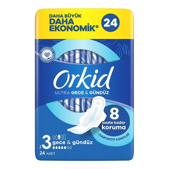 Orkid Ultra Extra Dörtlü Gece 24'lü ürün görseli 1